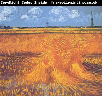 Vincent Van Gogh Wheatfields With Cypress at Arles